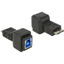 Adapter USB 3.0 B gniazdo - micro-B wtyk Delock 65216