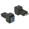 Adapter USB 3.0 B gniazdo - micro-B wtyk Delock 65216
