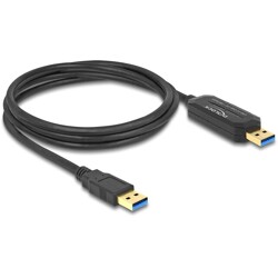 Kabel USB 5Gbps Data Link + KM Switch typ A 1,5m Delock 83647 Kabel USB 5Gbps Data Link + KM Switch typ A 1,5m Delock 83647