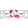 Kabel USB 5Gbps Data Link + KM Switch typ A 1,5m Delock 83647