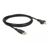 Przewód USB 2.0 typ A męski - typ B męski ze śrubkami 2m Delock 83595