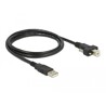 Przewód USB 2.0 typ A męski - typ B męski ze śrubkami 1m Delock 83594