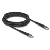 Kabel USB 2.0 USB-C męsko-męski z ochroną przed zginaniem 60W 3m Delock 81126