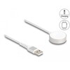 Kabel ładujący USB do Apple Watch MFi 1m biały magnetyczny Delock 83006