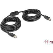 Przewód z wtykiem męskim USB 2.0 typ A - wtyk męski USB 2.0 typ B 11m Delock 82915