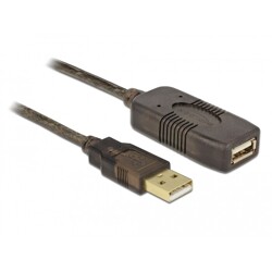 Przedłużacz aktywny USB 2.0 30m Delock 83453 Przedłużacz aktywny USB 2.0 30m Delock 83453