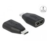 Adapter USB z zaporą danych USB-C męski - typ A żeński Delock 66528