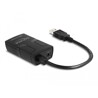 Izolator USB 2.0 typ A męsko-żeński z izolacją 5 kV dla linii przesyłu danych Delock 64225