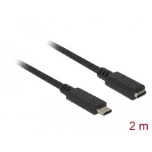 Przedłużacz USB 10Gbps USB-C męsko-żeński 2m 4K PD 60W Delock 85542