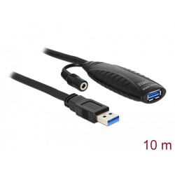 Przedłużacz USB 3.0 aktywny 10m Delock 83415