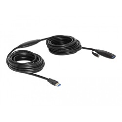 Przedłużacz USB 3.0 aktywny 10m Delock 83415 Przedłużacz USB 3.0 aktywny 10m Delock 83415