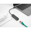 Adapter USB-C do 2,5 Gigabit LAN z Power Delivery 100W Delock 66938