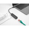Adapter USB-C do 2,5 Gigabit LAN z Power Delivery 100W Delock 66938