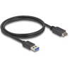 Kabel USB 10Gbps USB typ E klucz A 20-pin. męski na USB typ A męski 80cm Delock 85411