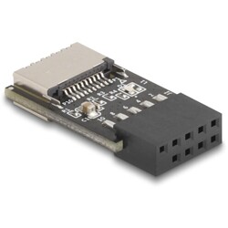 Złącze pinowe adaptera USB 2.0 żeńskie do wewnętrznego USB typ E A klucz żeńskie Delock 67175