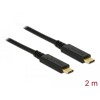 Kabel USB 3.1 Gen.1 typ C M-M 2m PD 3A Delock 83668