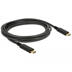 Kabel USB 3.1 Gen.1 typ C M-M 2m PD 3A Delock 83668