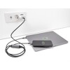 Kabel USB-C typu Y - 1 × USB-C M do 2 × USB-C M PD 3.0 100W 1,2 m Delock 81271
