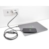 Kabel USB-C typu Y - 1 × USB-C M do 2 × USB-C M PD 3.0 100W 1,2 m Delock 81271