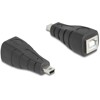 Adapter USB 2.0 mini USB 5-pin. męski na USB typ B żeński Delock 67200