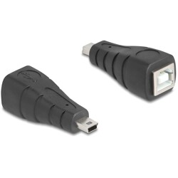 Adapter USB 2.0 mini USB 5-pin. męski na USB typ B żeński Delock 67200