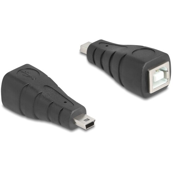 Adapter USB 2.0 mini USB 5-pin. męski na USB typ B żeński Delock 67200