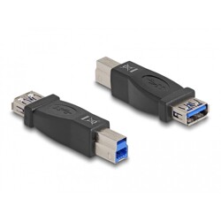 Adapter USB 3.0 B wtyk - USB 3.0 A-gniazdo Delock 65179