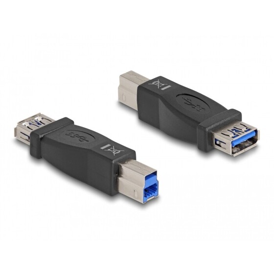 Adapter USB 3.0 B wtyk - USB 3.0 A-gniazdo Delock 65179