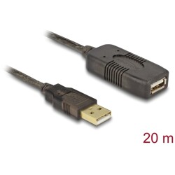 Przedłużacz USB 2.0 aktywny 20m Delock 82690
