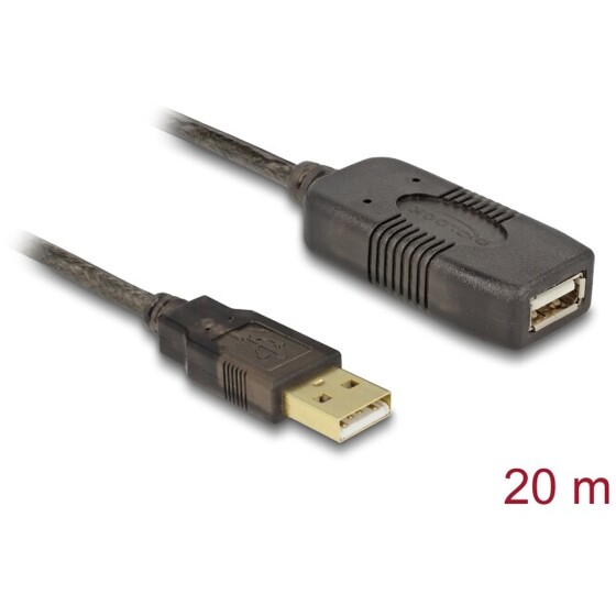 Przedłużacz USB 2.0 aktywny 20m Delock 82690