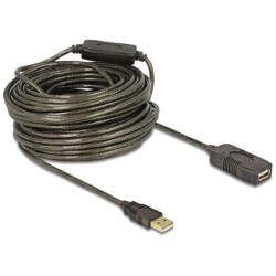 Przedłużacz USB 2.0 aktywny 20m Delock 82690 Przedłużacz USB 2.0 aktywny 20m Delock 82690