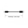 Kabel USB 2.0 2x typ C 50cm PD 5A Delock 83043