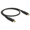 Kabel USB 2.0 2x typ C 50cm PD 5A Delock 83043