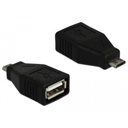 Adapter USB 2.0 typ micro-B męski - USB 2.0 typ A męski Delock 65296
