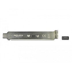 Adapter USB 10Gbps śledź 1x USB-C Delock 89936