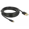 Kabel USB 2.0 typ A - USB-C 4m Delock 83669