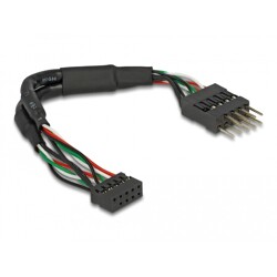 Kabel adapter USB raster 2,54 - 2,0mm 12cm Delock 41977