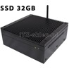 Komputer przemysłowy Atom D525 heat-pipes 4GB 2xRS-232 SSD 32GB H01-D525-SD32-P-W