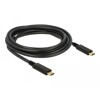 Kabel USB 2.0 typ C - typ C 3m PD 5A Delock 83325