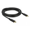 Kabel USB 2.0 typ C - typ C 3m PD 5A Delock 83325