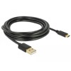 Kabel USB 2.0 typ A - typ C 3m Delock 85209