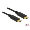 Kabel USB 2.0 typ C - typ C 2m PD 5A Delock 83324