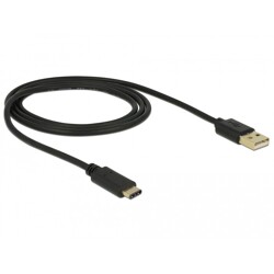 Kabel USB 2.0 typ A - typ C 1m Delock 83600