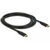 Kabel USB 2.0 typ C - typ C 2m 3A Delock 83332