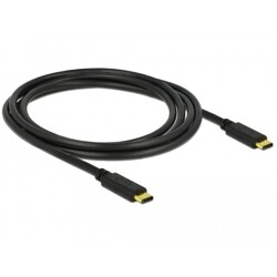 Kabel USB 2.0 typ C - typ C 2m 3A Delock 83332 Kabel USB 2.0 typ C - typ C 2m 3A Delock 83332