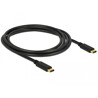 Kabel USB 2.0 typ C - typ C 2m 3A Delock 83332