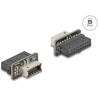 Przejściówka pin header żeńska USB 5Gbps na wewnętrzny żeński klucz A Delock 67238