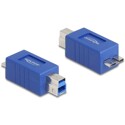 Adapter USB 5Gbps USB typ B męski na USB micro-B męski Delock 67215