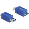 Adapter USB 5Gbps USB typ A męski na USB micro-B męski Delock 67214