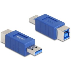 Adapter USB 5Gbps USB typ A męski na USB typ B żeński Delock 67217